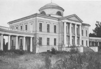 Барский дом в усадьбе Знаменское-Раёк под Торжком
